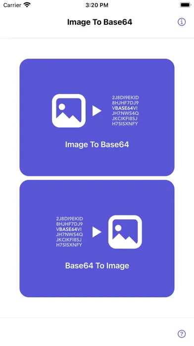 Tangkapan skrin Image to Base64 Plus