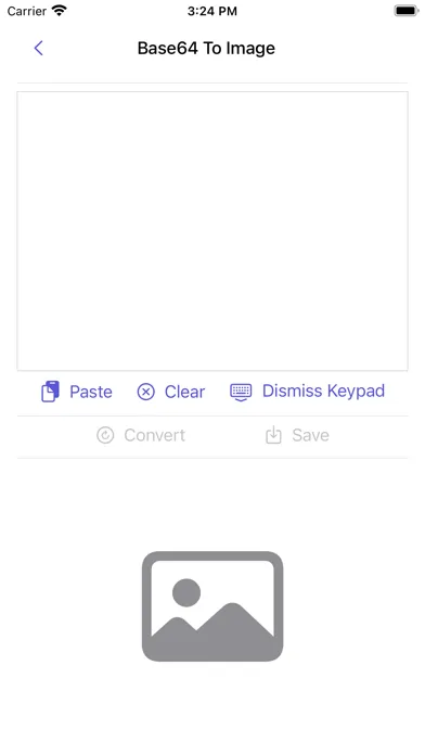 Tangkapan skrin Image to Base64 Plus