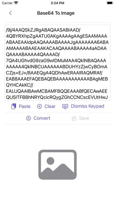 Tangkapan skrin Image to Base64 Plus