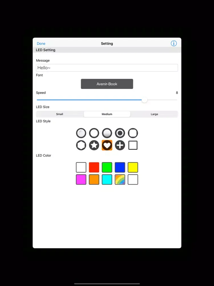 LED Board Plus iPad  Ekran Görüntüleri