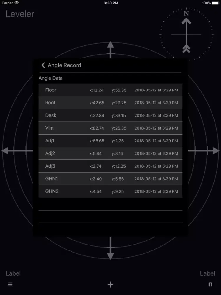 Скриншоты Leveler Plus iPad 