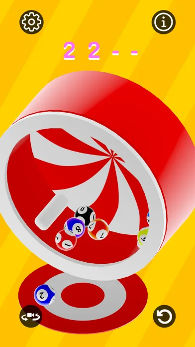 Tangkapan skrin Lotto Machine