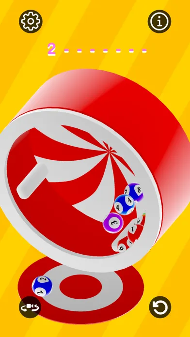 Tangkapan skrin Lotto Machine