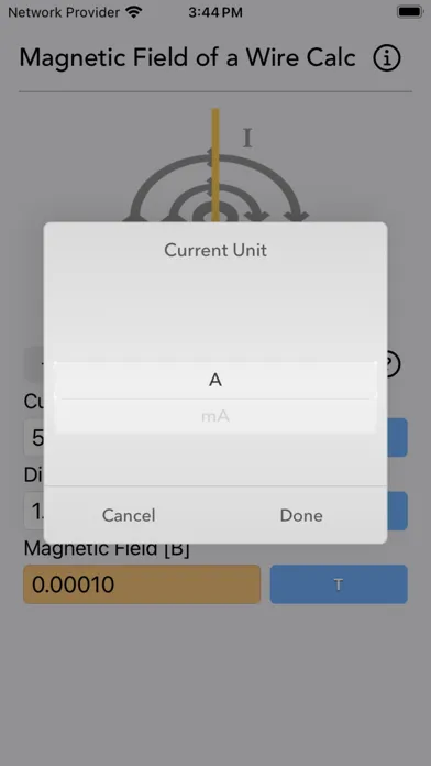 Magnetic Field of a Wire Calc Ekran Görüntüleri