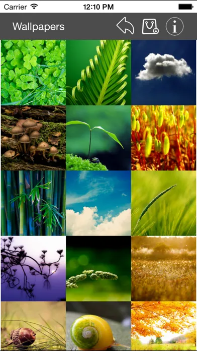 Ảnh chụp màn hình của Wallpaper Collection Nature Edition