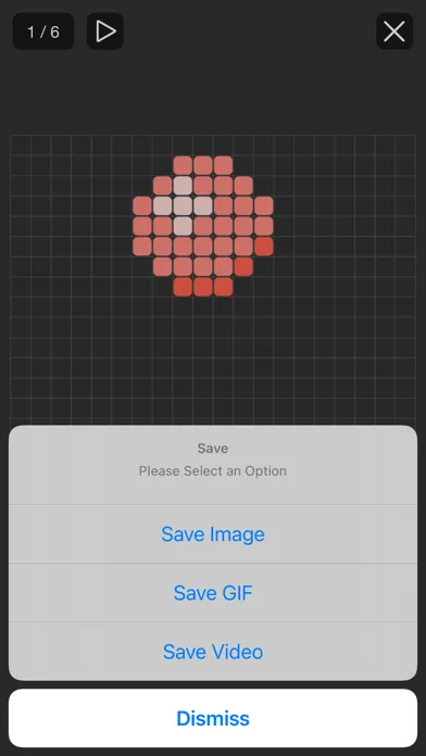 ภาพหน้าจอของ Pixel Painter Plus