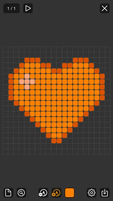 ภาพหน้าจอของ Pixel Painter Plus