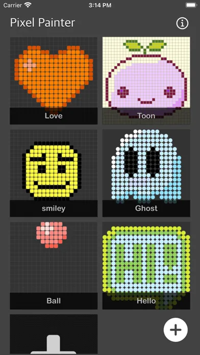 ภาพหน้าจอของ Pixel Painter Plus