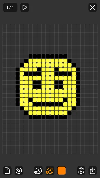 ภาพหน้าจอของ Pixel Painter Plus