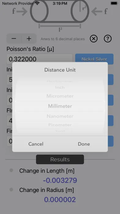 Poisson Ratio Calculator স্ক্রিনশট