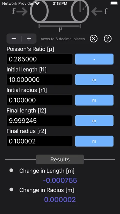 Poisson Ratio Calculator স্ক্রিনশট