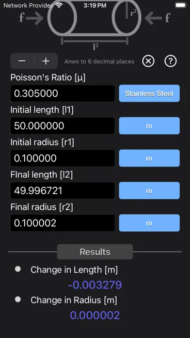 Poisson Ratio Calculator স্ক্রিনশট