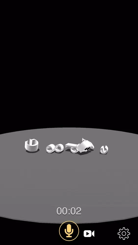 ภาพหน้าจอของ Speach To 3D Text