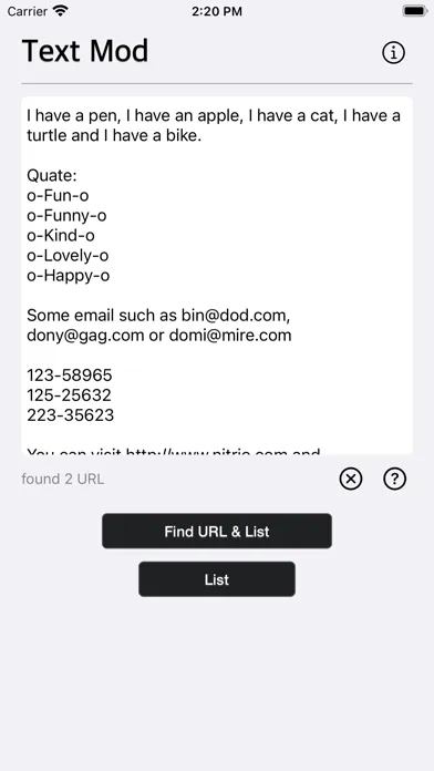 Text Mod應用截圖