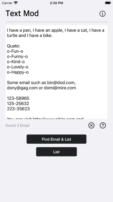 Text Mod應用截圖