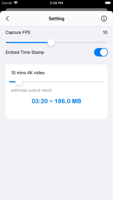 Time Lapse Clip Screenshots
