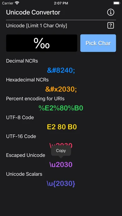 تصاویر Unicode Converter Plus