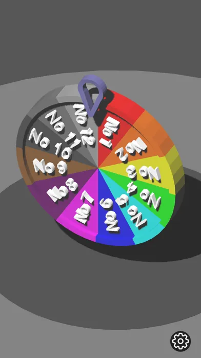 3D Wheel Spinner 스크린샷