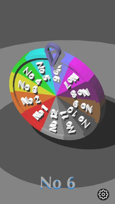 3D Wheel Spinner 스크린샷