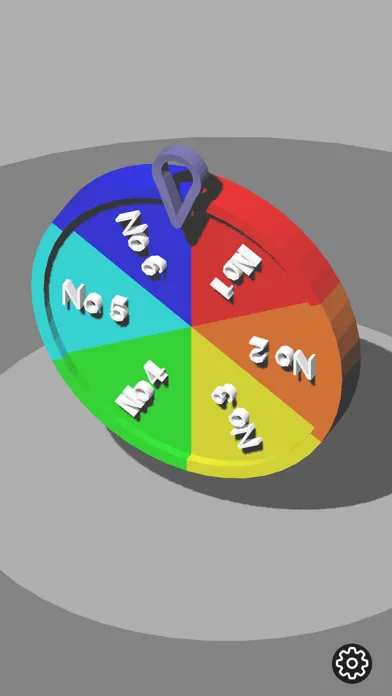 3D Wheel Spinner 스크린샷