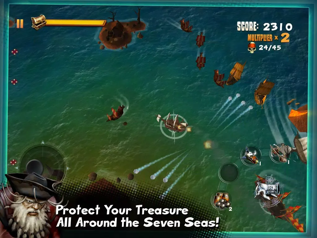 Sink 'Em All! Free iPad  スクリーンショット