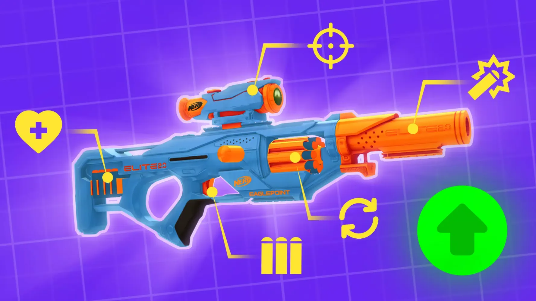 NERF: Superblast Online FPS سکرین شاٹس