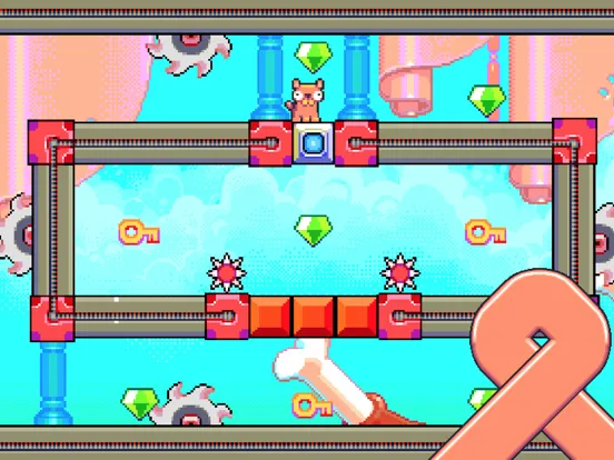 Capturas de pantalla de Silly Sausage in Meat Land iPad 