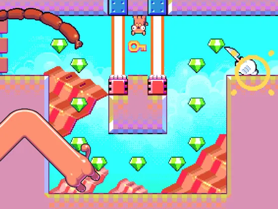 Capturas de pantalla de Silly Sausage in Meat Land iPad 