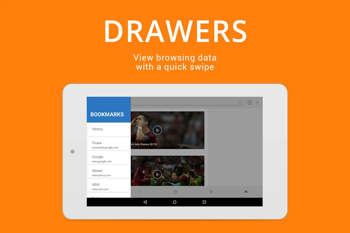 تصاویر Mint Browser