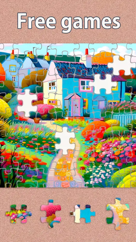 Capturas de tela do Lucky Jigsaw Puzzle