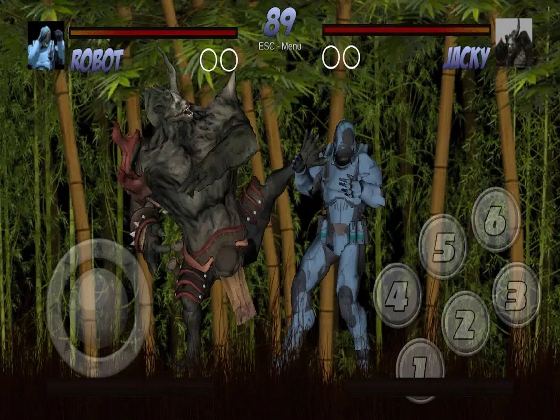 Robot vs Monster:Jungle Fight iPad  स्क्रीनशॉट