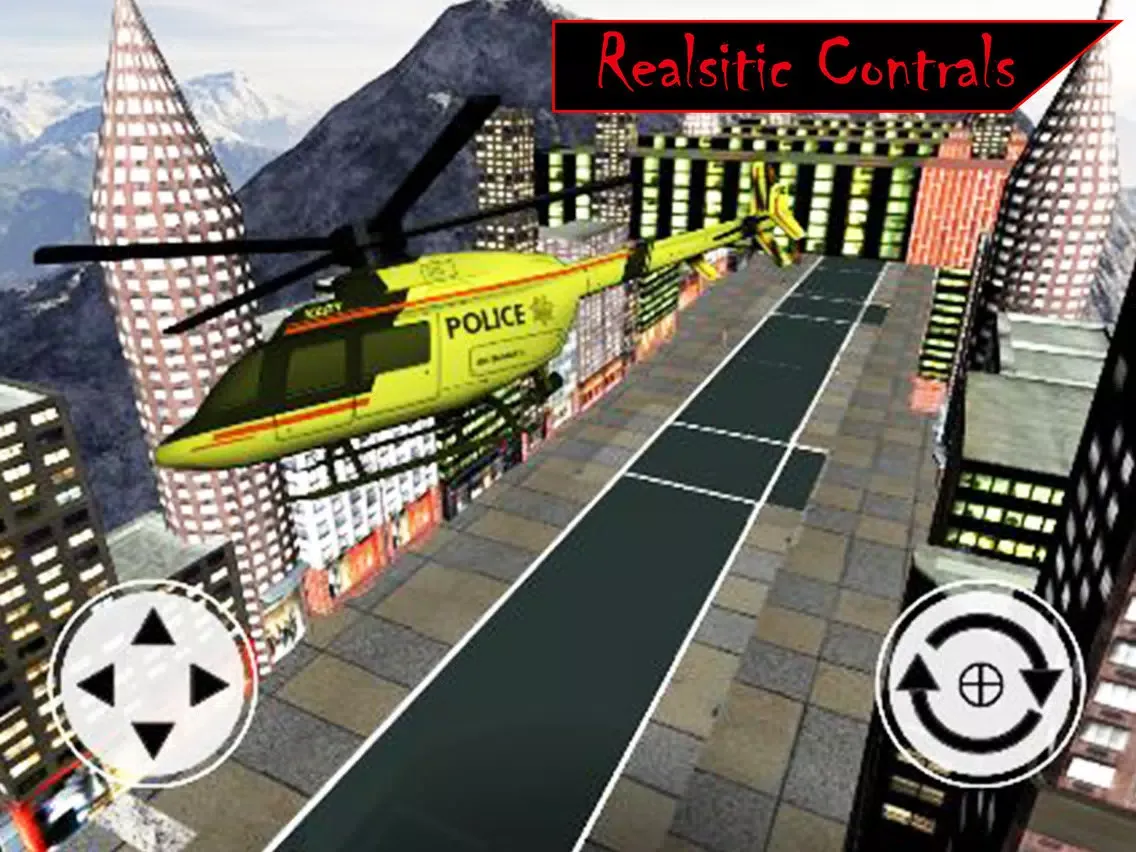 Skyscraper flight Helicopter iPad  Screenshots