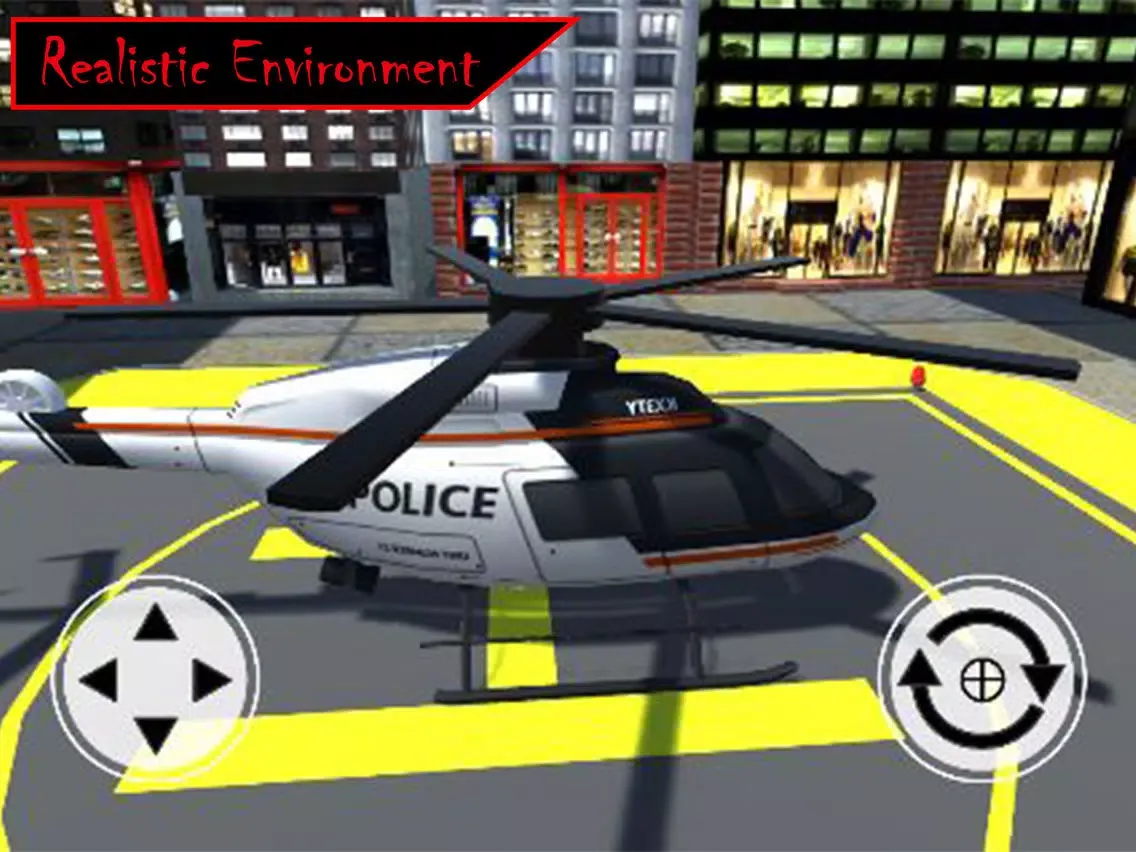 Skyscraper flight Helicopter iPad  Screenshots
