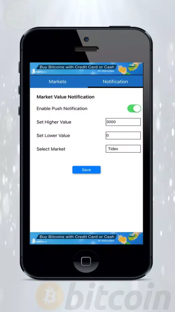 Crypto Compare Bitcoin Markets应用截图