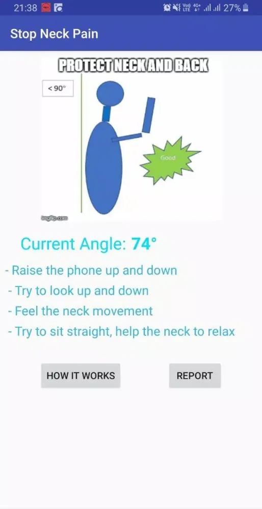 Captures d'écran de Stop Neck Pain