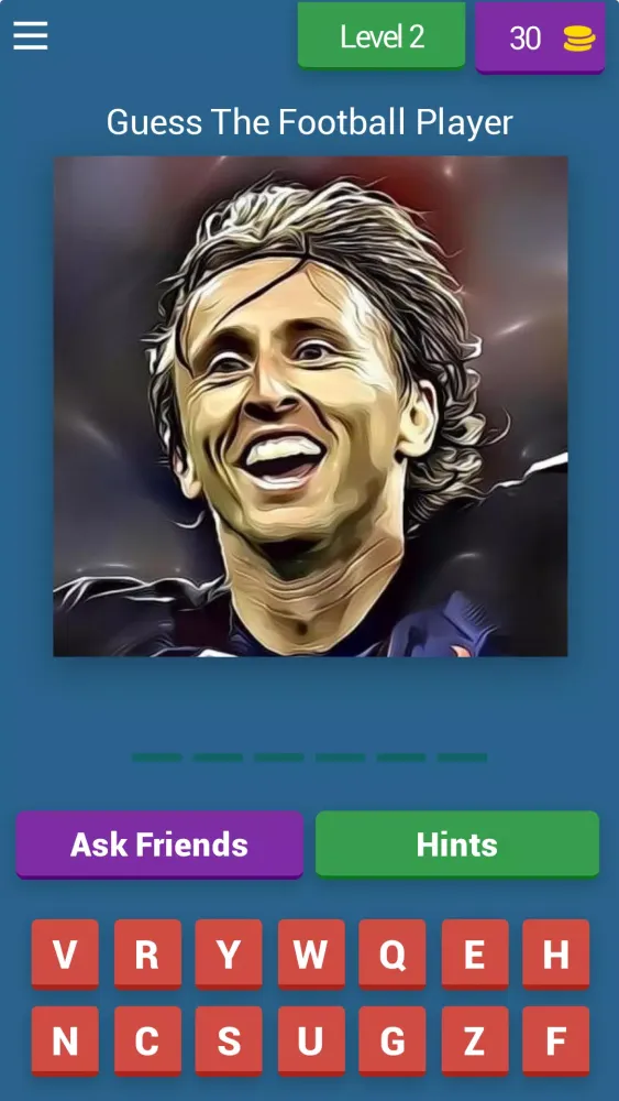 Capturas de pantalla de Guess The Football Player Quiz