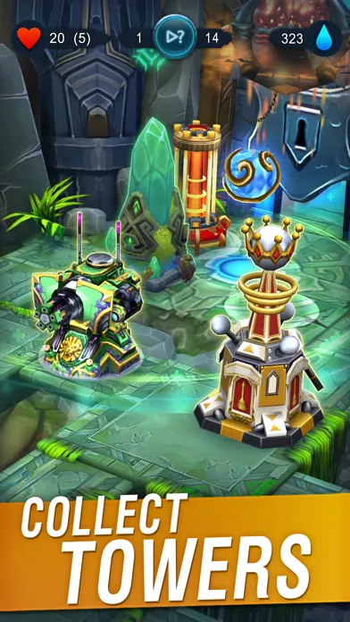 Captures d'écran de Defenders 2: Tower Defense CCG