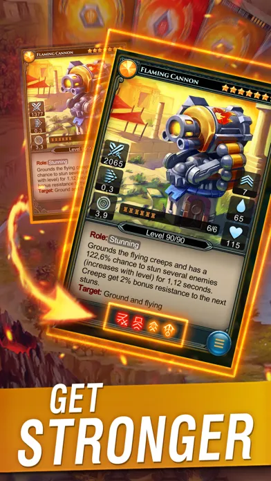 Captures d'écran de Defenders 2: Tower Defense CCG