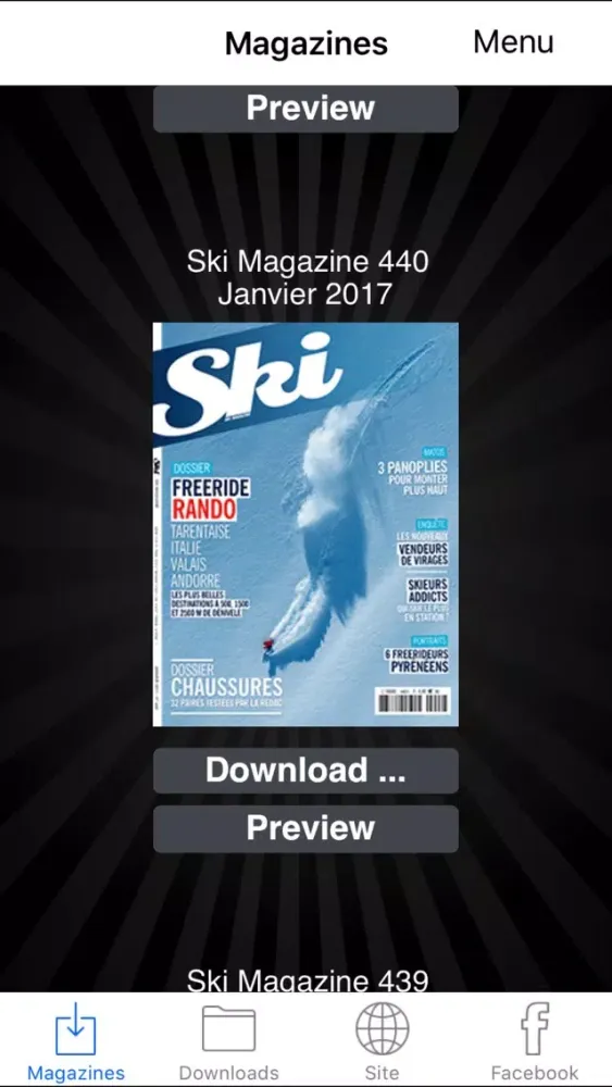 Ski Magazine 스크린샷