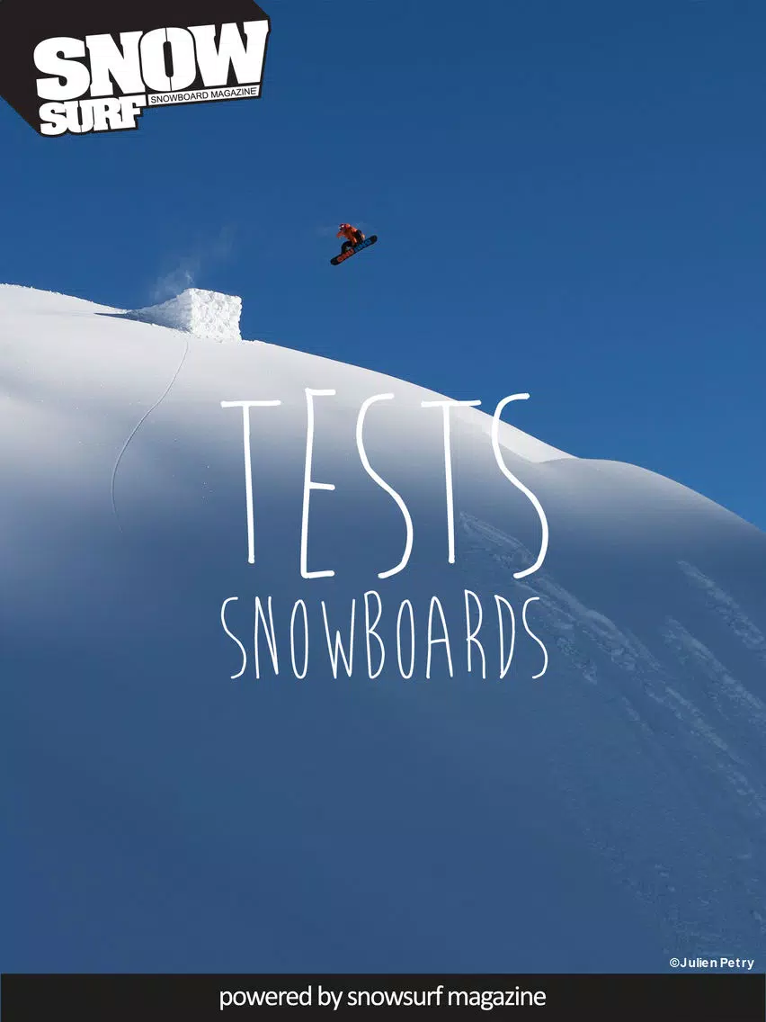 Tangkapan skrin Test Snowboards iPad 
