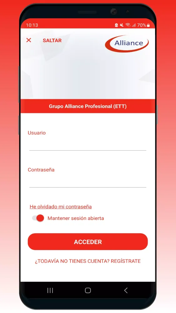 Grupo Alliance Profesional ETT应用截图