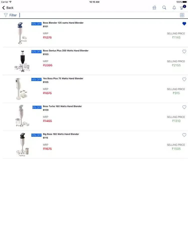 Capturas de tela do Boss India iPad 