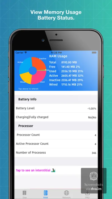 S2 System Status Monitor Lite with usage Widget battery charge and Memory data Manager Info应用截图