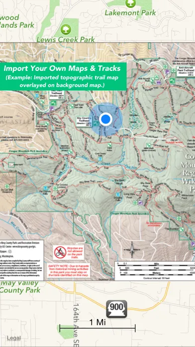 Captures d'écran de Maps n Trax - Offline Maps, GPS Tracks & Waypoints