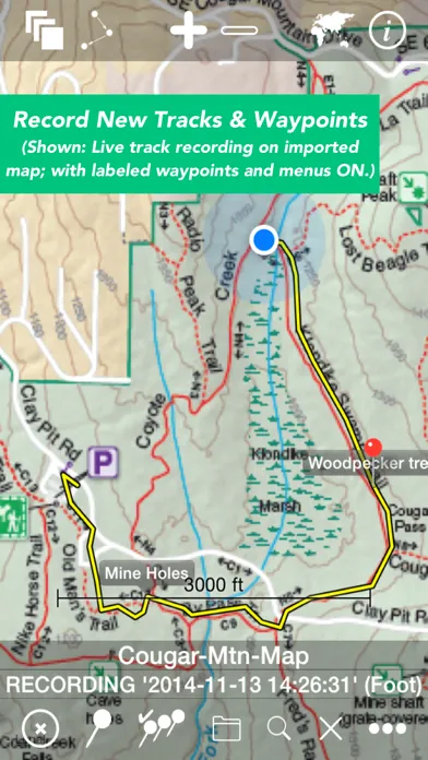 Captures d'écran de Maps n Trax - Offline Maps, GPS Tracks & Waypoints