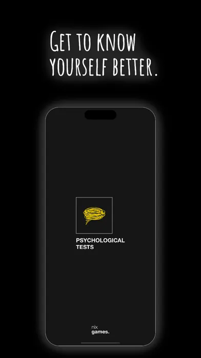 Captures d'écran de Psychological tests & quizzes
