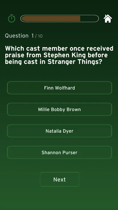 Tangkapan layar Quiz for Stranger