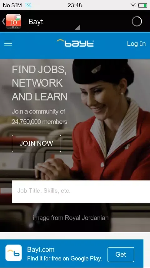 Capturas de pantalla de Jordan Jobs