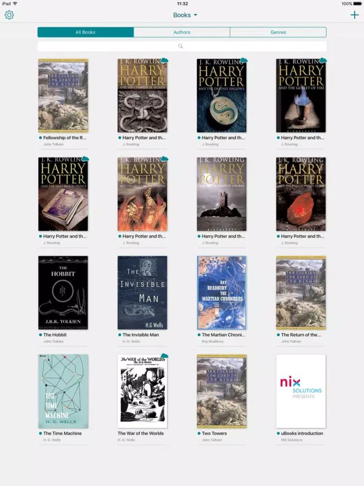 uBooks XL iPad  Ekran Görüntüleri
