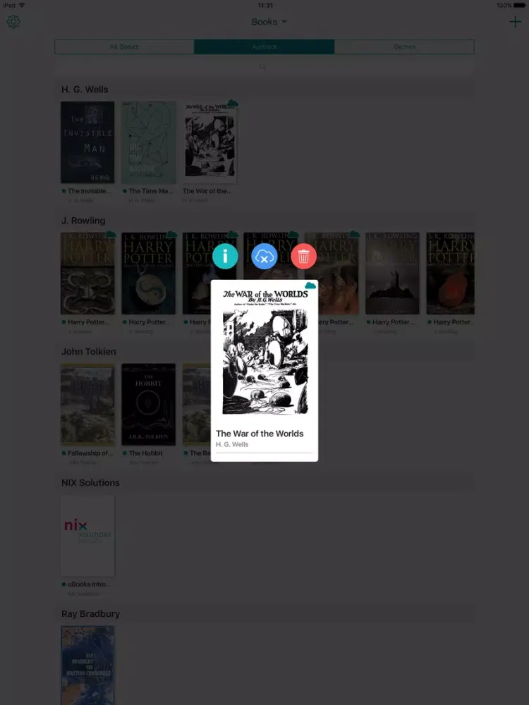 uBooks XL iPad  Ekran Görüntüleri